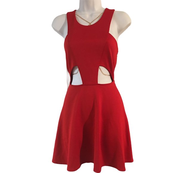 a'gaci Dresses & Skirts - Agaci‎ Dress Large Red Party Holidays